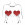 Pastease Holographic Red Glitter Heart Pasties Image