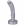 Tantus Mini Magma Curved Dildo - Silver Image