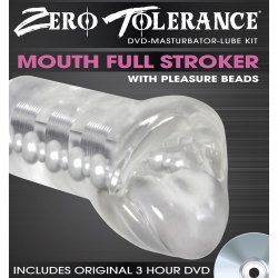 Zero Tolerance Mouth Full Stroker with Pleasure Beads Kit Product Image