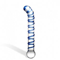Glas Mr. Swirly 6.5" G-Spot Glass Dildo Product Image