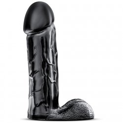 Jet Brutalizer 15" Super Sized Realistic Dildo - Black Product Image