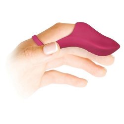 Evolved Frisky Finger Rechargeable Bullet - Burgundy Product Image