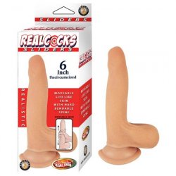 Realcocks Sliders 6" Uncircumsized-Flesh Product Image