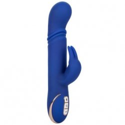 Jack Rabbit Signature Heated Silicone Thrusting G Rabbit - Blue Product Image