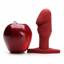 Tantus Cock Plug - True  Red Product Image