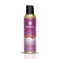Dona Aphrodisiac & Pheromone Infused Massage Oil - Sassy Tropical Tease - 3.75oz Product Image