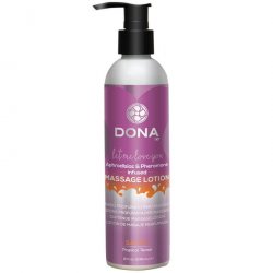 Dona Aphrodisiac & Pheromone Infused Massage Lotion - Sassy Tropical Tease - 8oz Product Image