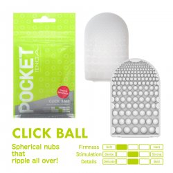 Tenga Pocket Masturbator - Click Ball Product Image