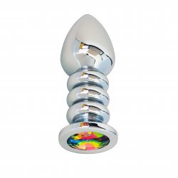 Gender Fluid: Excite! Etendo Aluminum Gem Plug Product Image