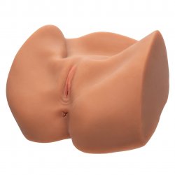 Stroke It Life-Size Pussy & Ass Combo - Tan Product Image