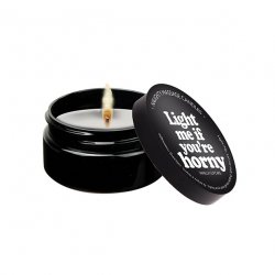 Kama Sutra Light Me If You're Horny Massage Candle - 2oz Product Image