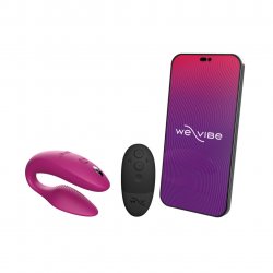 We-Vibe Sync Remote and App Controlled Wearable Couples Vibrator - Dusty Pink Product Image