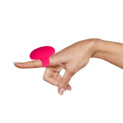 Maia: Ruby Rechargeable Silicone Vibrating Finger Ring Product Image