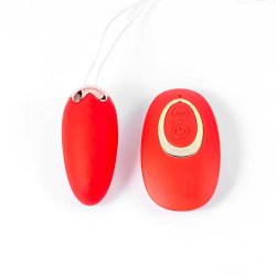 Maia: Shortcake Rechargeable Strawberry Silicone Remote Controlled Egg Product Image