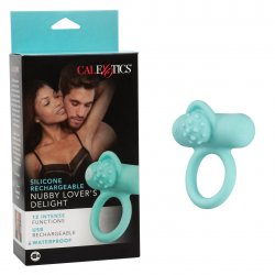 Couple's Enhancers: Silicone Rechargeable Nubby Lover's Delight Product Image