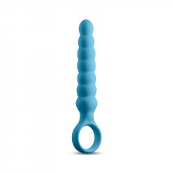 NS Novelties Desire Lucent Vibrating Anal Bead Probe - Blue Product Image
