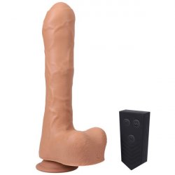 Fort Troff Uncut Thruster Mini Fuck Machine Dildo with Remote - Caramel Product Image