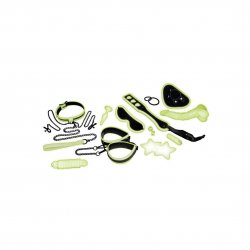 WhipSmart Glow-In-The-Dark 12 Piece All-In-One Bondage Set Product Image