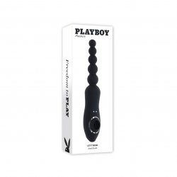 Playboy Pleasure Let It Bead Double Ended Anal Beads and Clit Sucker Product Image