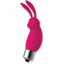 The 9's Silibuns Silicone Bunny Bullet - Pink Product Image