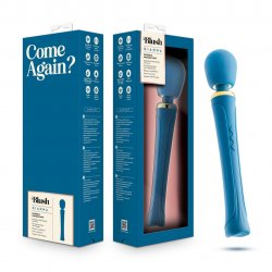 Blush Dianna RumboTech Silicone Wand Vibrator - Teal Product Image