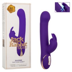 Jack Rabbit Signature Silicone Suction Rabbit - Purple Product Image