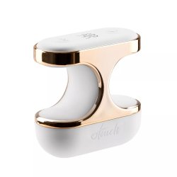 Yu Couples Handheld Vibrator - White and Gold Product Image