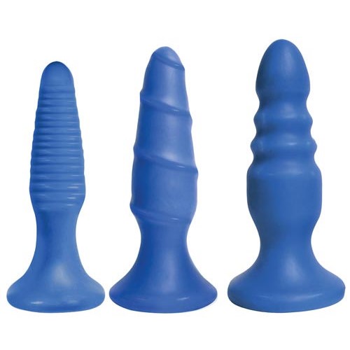 Curve Novelties Simply Sweet Anal Fun Trio Bangin Blue Sex Toys 7104