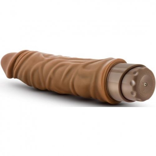 Dr Skin Cock Vibe 10 Mocha 85 Length Sex T