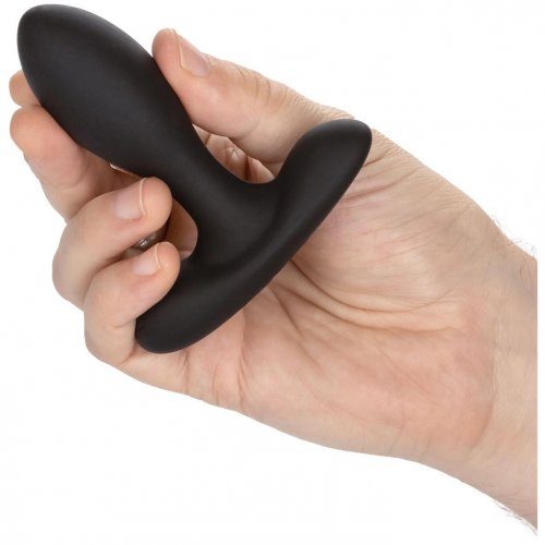 Eclipse Slender Probe Waterproof Rechargeable Anal Vibrator Black 4014