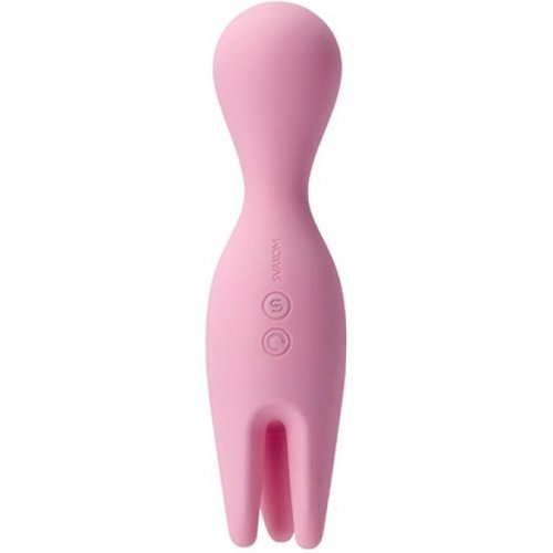 Svakom Nymph Moving Fingers Vibrator Pale Pink Sex