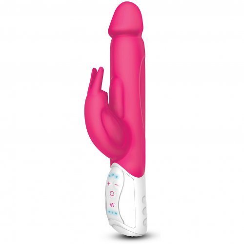 Rabbit Essentials Realistic Rabbit Vibrator With Throbbing Shaft 5369