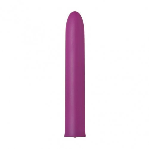 Eves Satin Slim Rechargeable Vibrator Purple Sex Toys At Adult Empire 2093