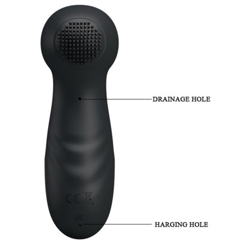 Pretty Love Hammer Sucking And Vibrating Clit Massager Black And Gold