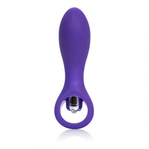 Vibrating Silicone Booty Probe Purple Sex Toys And Adult