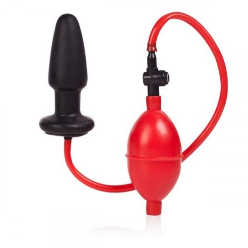 Expandable Butt Plug Black And Red Sex Toys At Adult Empire