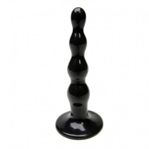 Tantus Ripple Large Silicone Butt Plug Black Sex Toys And Adult