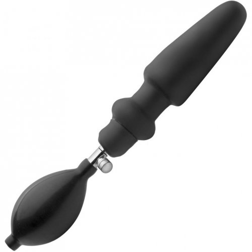 Expander Inflatable Anal Plug With Removable Pump Black Sex Toys At