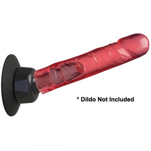 Vac U Lock Deluxe Swivel Suction Cup Plug Black Sex Toys At