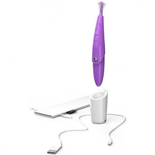 Zumio Caress Spirotip 8 Function Clitoral Stimulator Light Purple