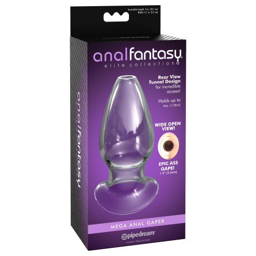 Anal Fantasy Elite Glass Anal Gaper Mega Sex Toys And Adult Novelties Adult Dvd Empire