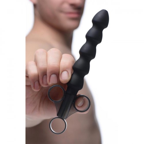 Master Series Silicone Linked Lube Launcher Black Sex Toys And Adult