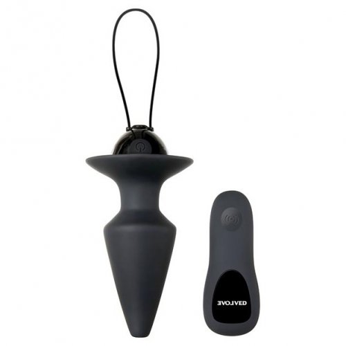 Evolved Plug And Play Remote Control Anal Plug Black Sex Toys At