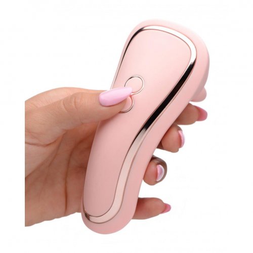 Inmi Vibrassage Fondle Silicone Vibrating Clit Massager Pink Sex 0115