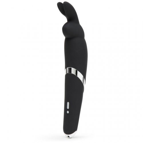 Happy Rabbit Rechargeable Wand Vibrator Black Sex Toys