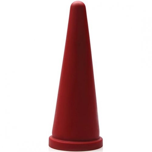 Tantus Large Cone Red Sex Toys At Adult Empire