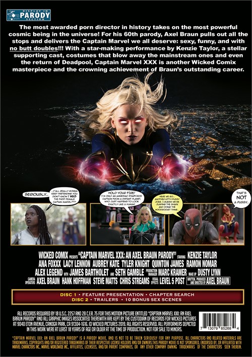 Captain Marvel XXX: An Axel Braun Parody