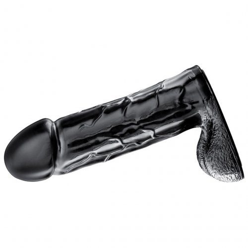 Jet Brutalizer 15 Super Sized Realistic Dildo Black