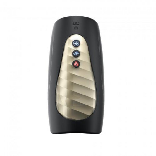 Man Wand Heat Suction And Vibe Pump Black Sex Toys At Adult Empire