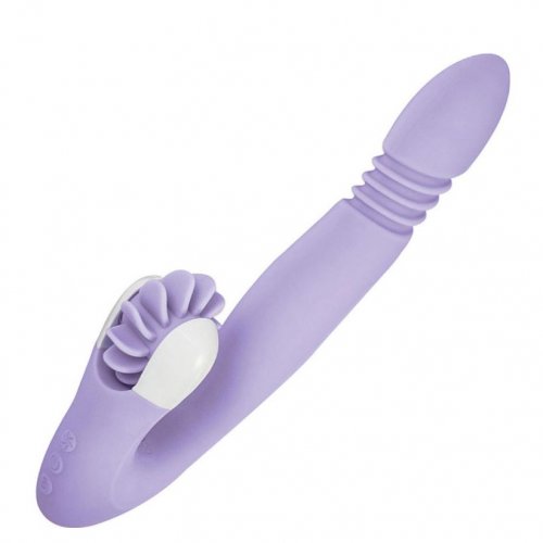 Orgasm Wheel And Stroker Vibe Purple Sex Toys At Adult